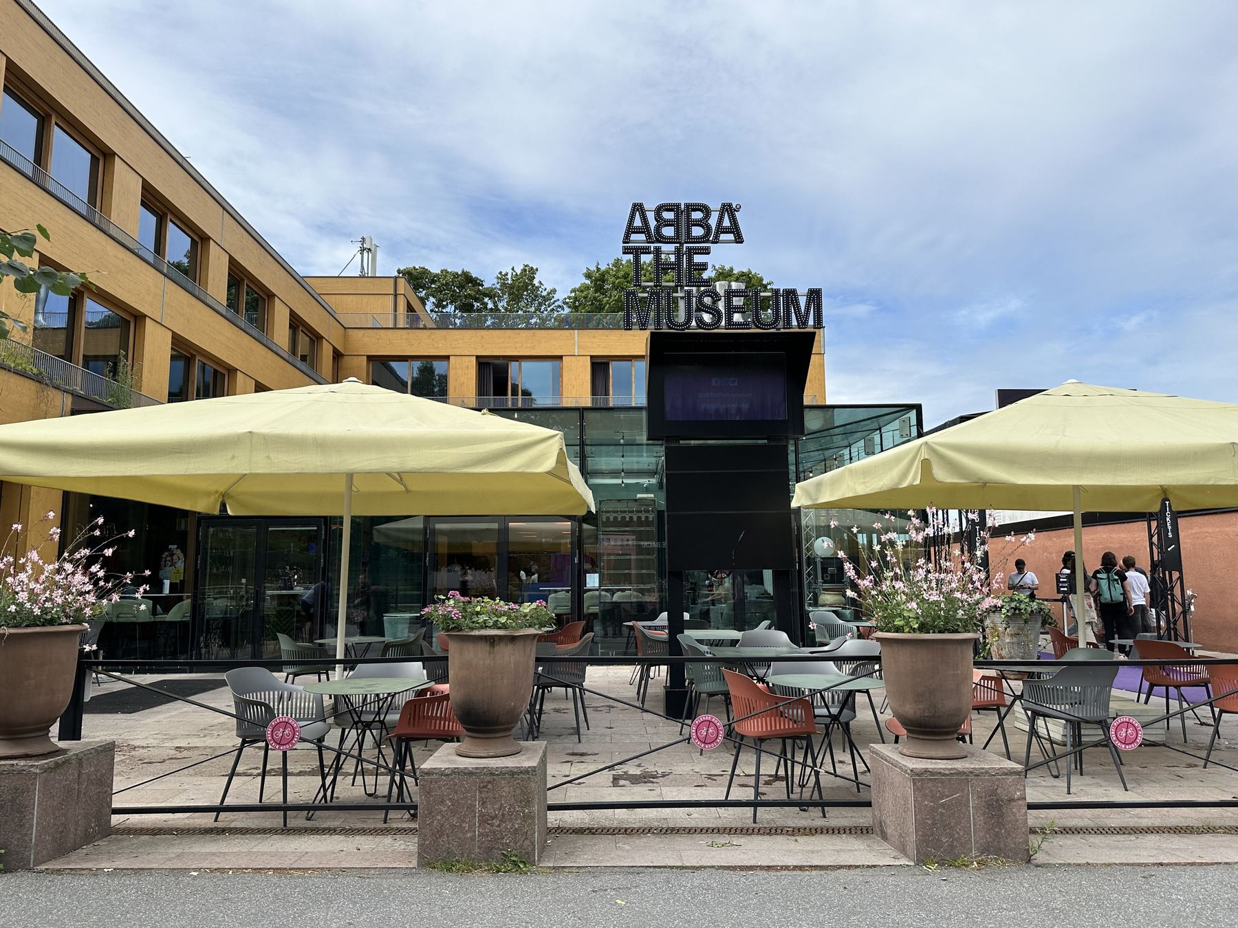 Entrance of ABBA The Museum on Djurgården, Stockholm